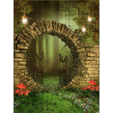  Öntapadós tapéta Erdőkapu, 150 x 205 cm tapéta, díszléc és más dekoráció