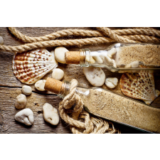  Öntapadós tapéta Homok, kagylók, kövek, 300 x 250 cm tapéta, díszléc és más dekoráció