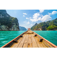  Öntapadós tapéta Natura152 Hajóval Thaiföldön keresztül, 250 x 150 cm tapéta, díszléc és más dekoráció