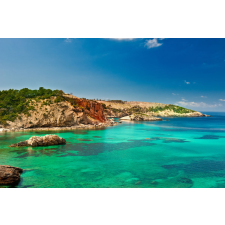  Öntapadós tapéta Rocky beach, 300 x 200 cm tapéta, díszléc és más dekoráció