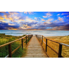  Öntapadós tapéta Út a strandra, 250 x 150 cm tapéta, díszléc és más dekoráció