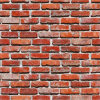 Öntapadós tapéta Vörös téglafal, 250 x 200 cm