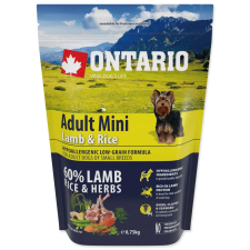  Ontario Adult Mini bárány és rizs 0,75 kg jutalomfalat kutyáknak