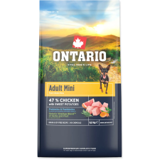 Ontario Adult Mini Chicken & Sweet Potatoes 6,5 kg kutyaeledel