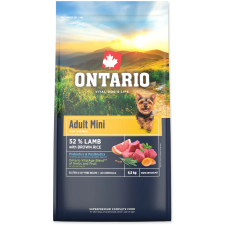 Ontario Adult Mini Lamb & Brown Rice 6,5 kg kutyaeledel