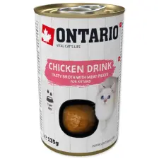  ONTARIO csirkés leves kiscicáknak 135g jutalomfalat macskáknak
