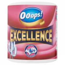 Ooops! Excellence háztartási papírtörlő 3 rétegű 1 tekercs papírárú, csomagoló és tárolóeszköz