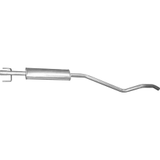  Opel középső kipufogódob K17_63ALU autóalkatrész