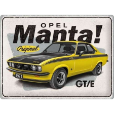  Opel – Manta GT/E Original – Fémtábla dekoráció