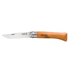 Opinel No.10 szénacél (carbon steel) bicska vadász és íjász felszerelés