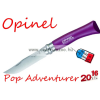  Opinel Pop & Fuchsia Adventurer Zsebkés 8Cm Pengehosszal (001427) - Plum