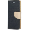  Oppo A17, Oldalra nyíló tok, stand, Fancy Book, fekete/arany