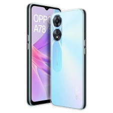  Oppo A78 5G Telefontok - 2mm-es átlátszó szilikon hátlap tok tok és táska
