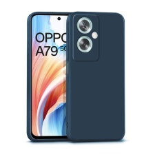  Oppo A79 5G Telefontok - kék szilikon hátlap tok tok és táska