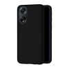  Oppo A98 Telefontok - fekete szilikon hátlap tok