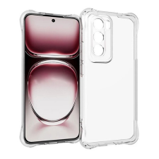Oppo Reno12, Szilikon tok, közepesen ütésálló, légpárnás sarok, átlátszó tok és táska