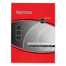 OPTIMA Etikett optima 32141 210x99mm 300 címke/doboz 100 ív/doboz etikett