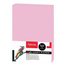 OPTIMA Fénymásolópapír színes OPTIMA A/4 75 g neon pink 500 ív/csomag fénymásolópapír