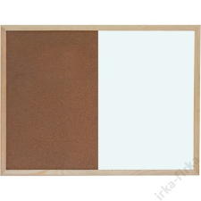 OPTIMA KOMBITÁBLA OPTIMA 90X120 PARAFA/MÁGNESES-TÖRÖLHETŐ parafatábla