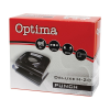 OPTIMA Lyukasztó optima h-20 2 lyukú fém 20 lap fekete