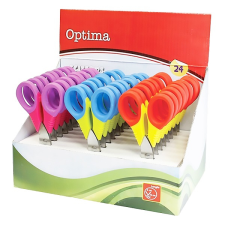 OPTIMA Olló iskolai optima 13 cm vegyes színek 100121 olló