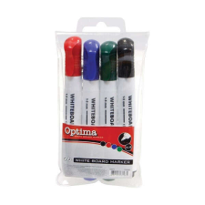 OPTIMA Táblamarker OPTIMA 4db-os készlet filctoll, marker