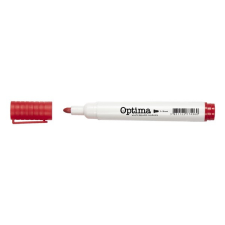 OPTIMA Táblamarker OPTIMA piros filctoll, marker