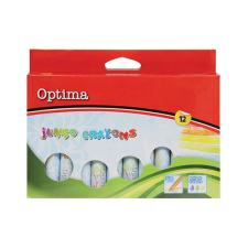 OPTIMA Zsírkréta OPTIMA Jumbo kerek hegyezett 12 színű kréta