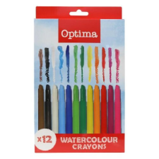 OPTIMA Zsírkréta OPTIMA kerek 12 színű kréta
