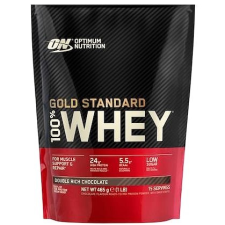 Optimum Nutrition 100% Whey Gold Standard 450g, Double Rich Chocolate vitamin és táplálékkiegészítő