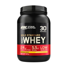 Optimum Nutrition Gold Standard 100% Whey™ Tejsavó Fehérje (900 g, Krémes Banán) vitamin és táplálékkiegészítő