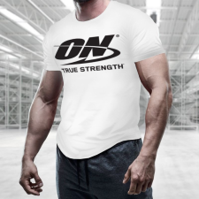 Optimum Nutrition Póló True Strength White XL férfi póló