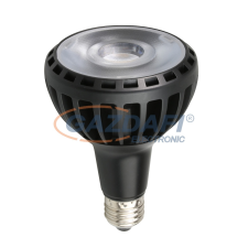 Optonica 1528 LED spot fényforrás PAR30 30W/220V E27 6000K RA80 - fekete izzó