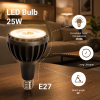 Optonica 1529 LED spot fényforrás PAR30 30W/220V E27 4500K RA80 - fekete