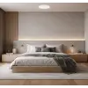 Optonica 19014 LED Ceiling Lamp CCT 42W Silver+CR Dimmable + Remote Control