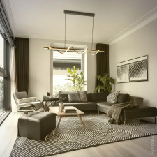 Optonica 19040 LED Pendant Lamp 30W Sand Black világítás