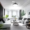 Optonica 19102 LED Fan Ceiling 36W/3CCT Black + Remote Control