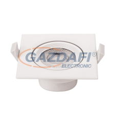 Optonica 3287 7W LED COB spot lámpa szögletes billenthető AC100-240V 525LM 6000K világítás