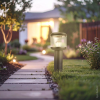 Optonica 7426 Lawn Lamp Aluminium Clear PC E27 Socket IP54