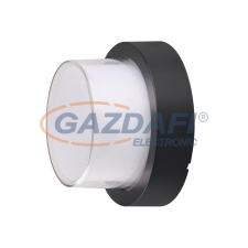 Optonica 7532 LED fali lámpa kerek fekete 15W 3000K 1500LM AC100-240V IP65 világítás