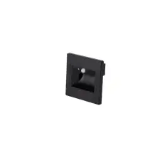 Optonica 7556 LED Step Light Square 1W 4000K IP20 Black + Sensor kültéri világítás