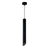 Optonica 9053 függeszték GU10 MR16 alumínium - kívül fekete/belül fekete - 6X50CM