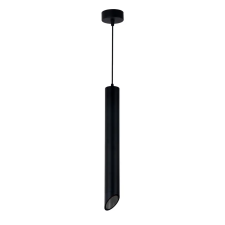 Optonica 9053 függeszték GU10 MR16 alumínium - kívül fekete/belül fekete - 6X50CM világítás
