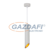 Optonica 9054 függeszték GU10 MR16 alumínium - kívül fehér/belül arany - 6X30CM világítás