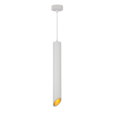 Optonica 9056 függeszték GU10 MR16 alumínium - kívül fehér/belül arany - 6X50CM világítás