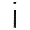 Optonica 9067 függeszték GU10 MR16 alumínium fekete 5.5X30CM