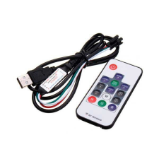 Optonica digitális LED szalag kontroller 14 nyomógomb DC 5 24V (AC2-A1 / 6332) világítási kellék