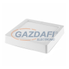 Optonica DL2254 falon kívüli LED panel,négyzet 12W 220-240V 960lm 2800K 150° 167x167x35mm IP20 A+ 25000h