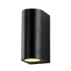 Optonica Fali Lámpa 2xGU10 Max:2x35W Fekete 7437
