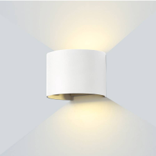 Optonica Fehér fali lámpa, 230V, 6W,480LM,3000K - IP54 világítás